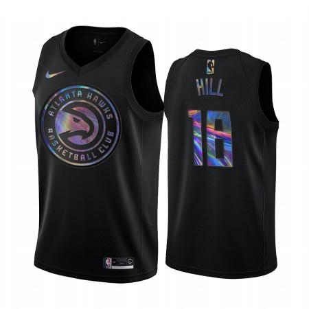 Camiseta Hombre Atlanta Hawks Solomon Hill 18 Iridescent HWC Collection Swingman